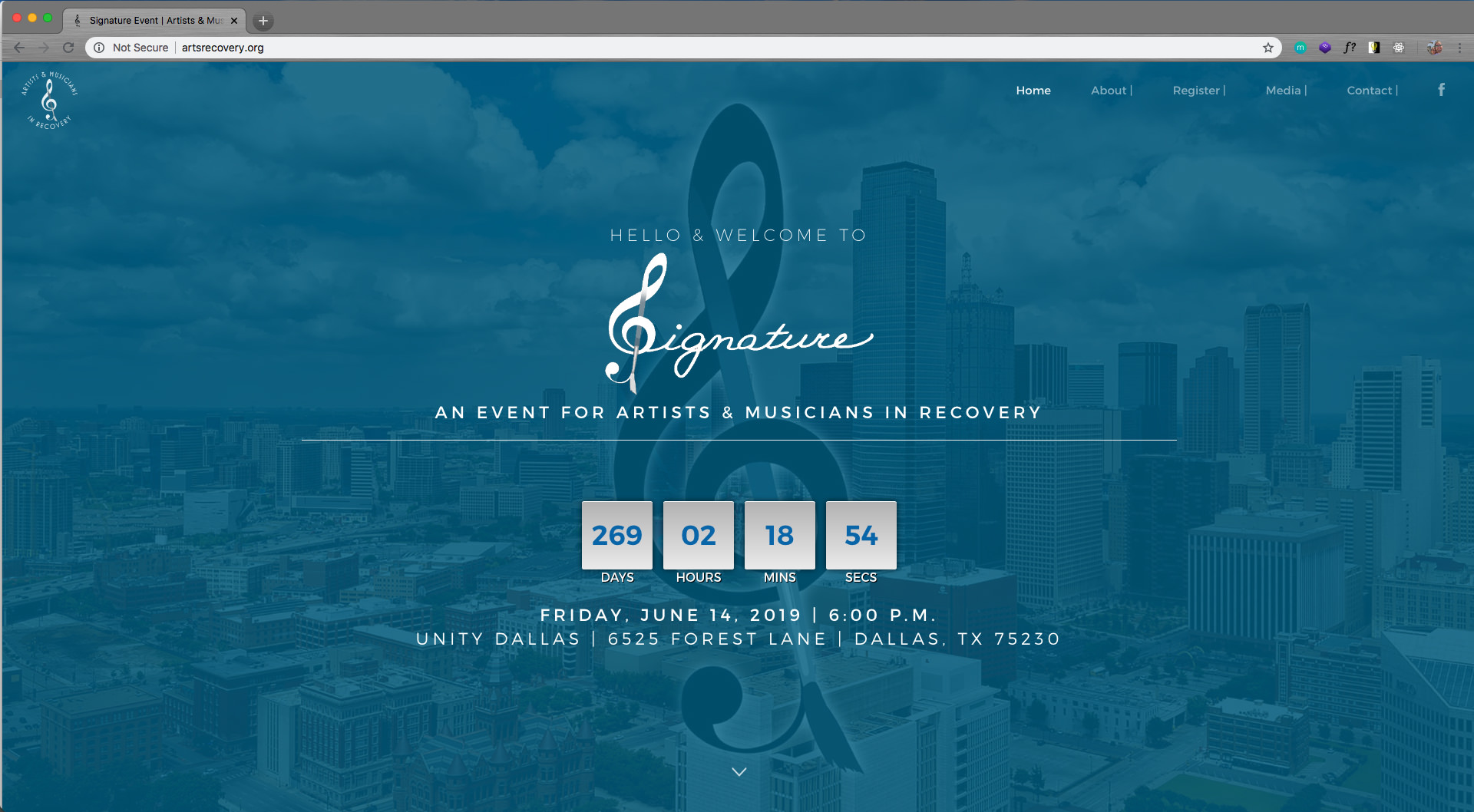 Signature Event - Artists and Musicians in Recovery