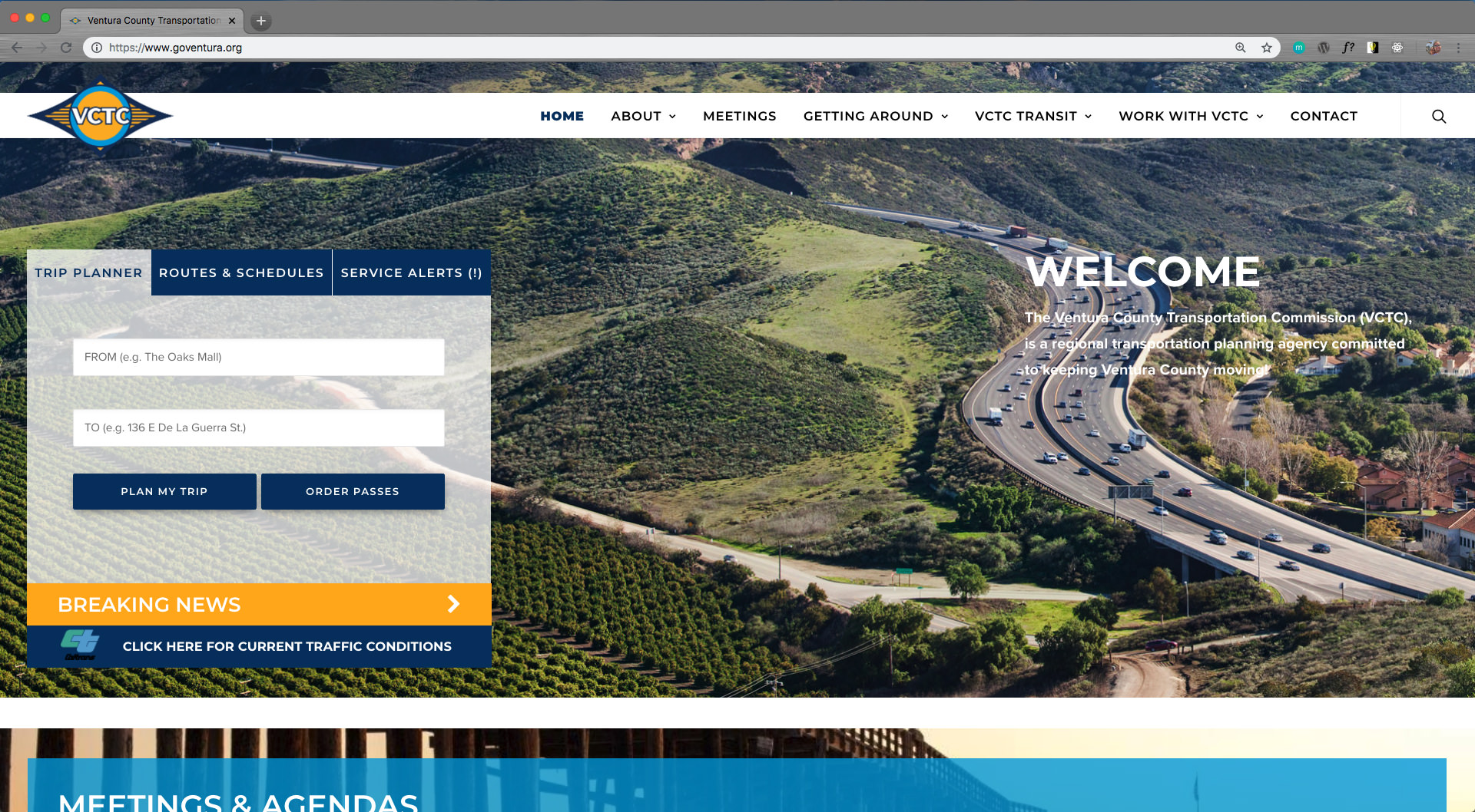 Ventura County Transportation Commission company website