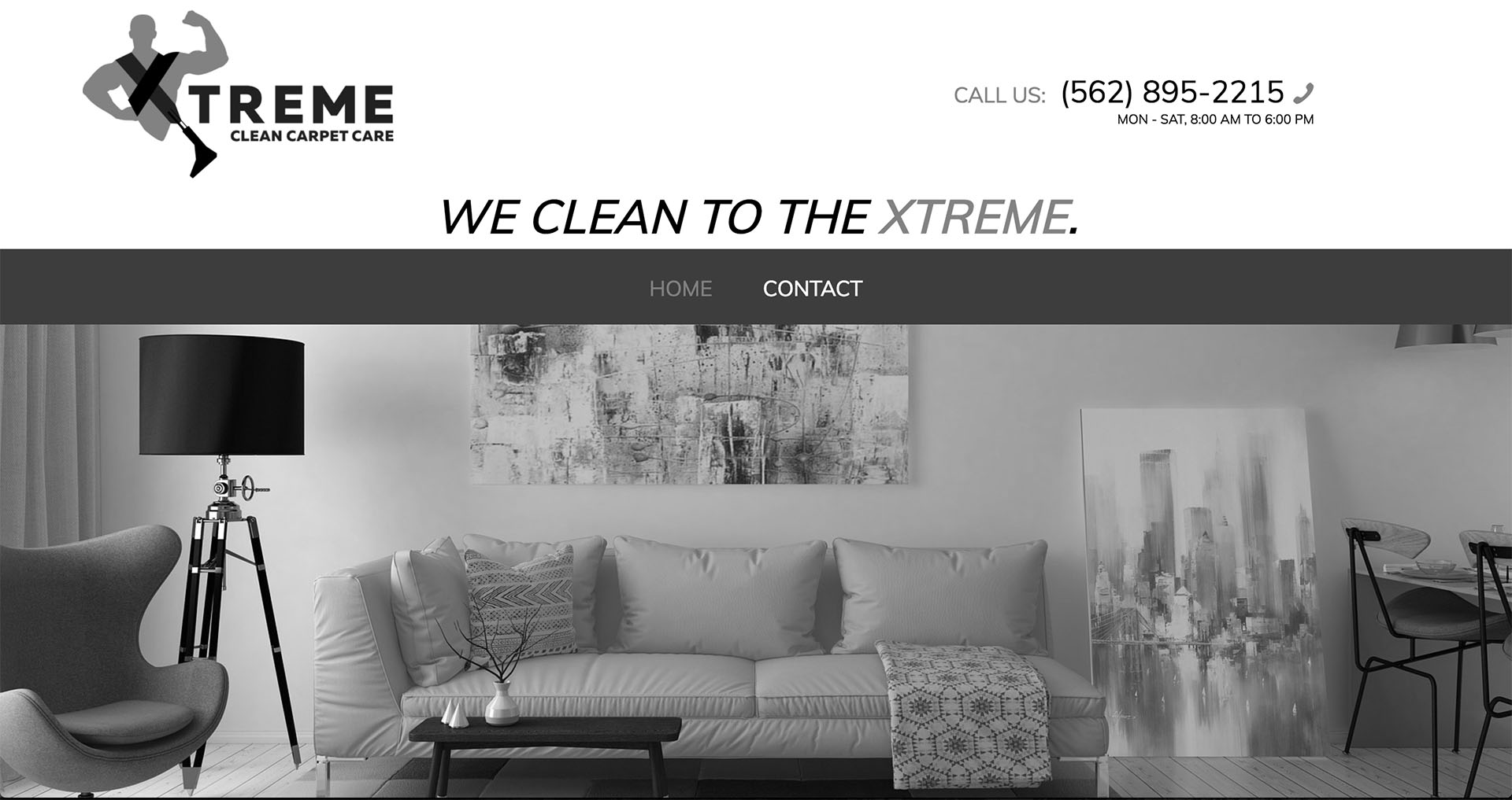 carpet cleaning business website