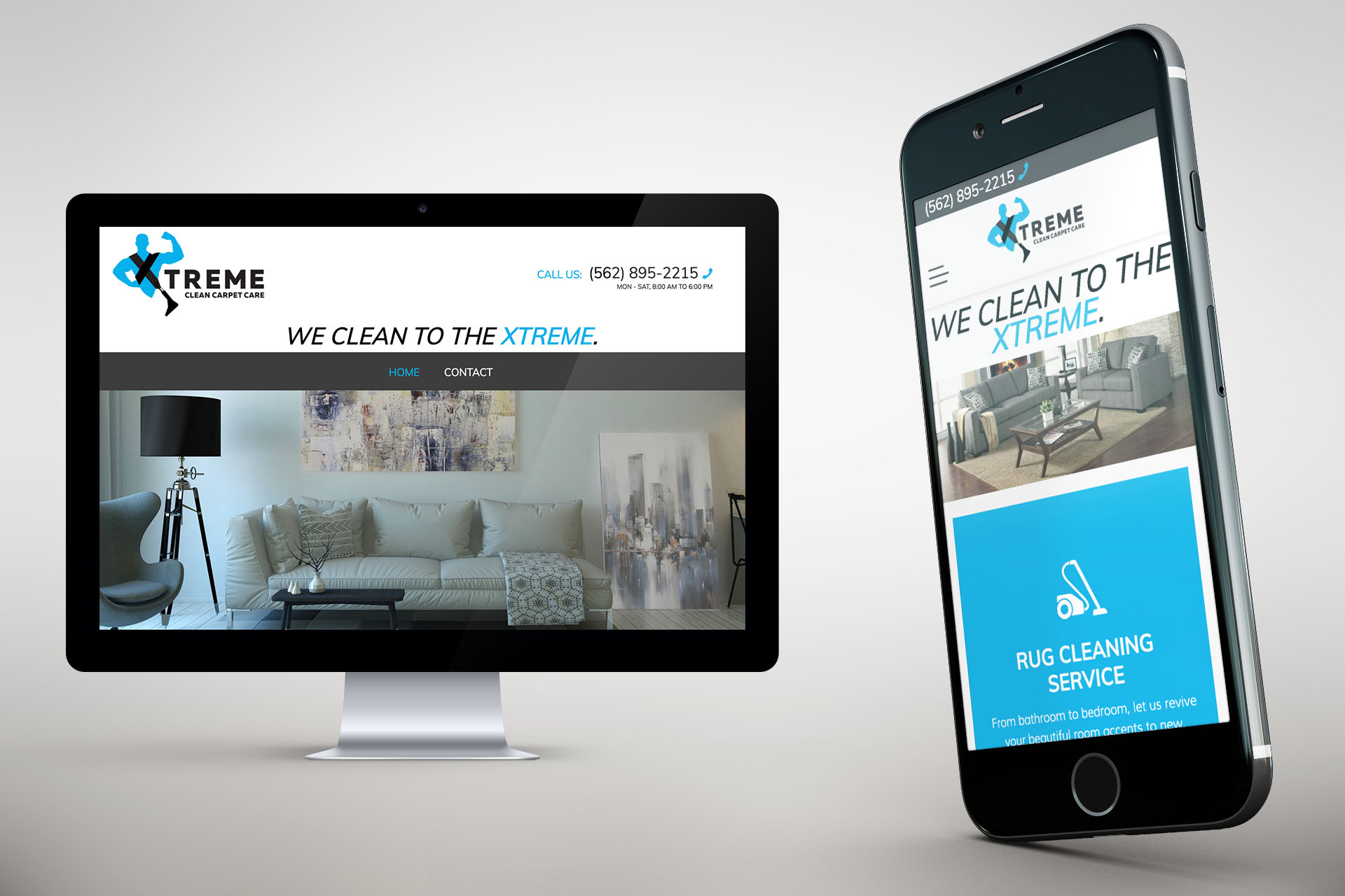 carpet cleaning business website